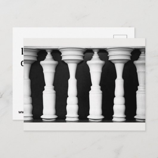 OPTISCHE ILLUSION #101 POSTKARTE (Vorne/Hinten)