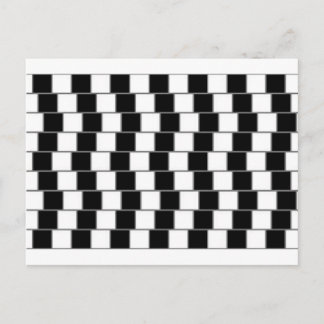 OPTISCHE ILLUSION #102 TILE WALL POSTKARTE