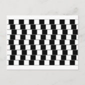 OPTISCHE ILLUSION #102 TILE WALL POSTKARTE (Vorderseite)