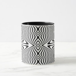 Optische Illusion 13 Abstrakte Gestaltung Tasse