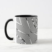 Optische Illusion 14 Abstrakte Gestaltung Tasse (Links)