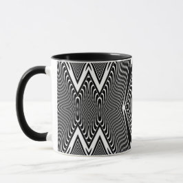 Optische Illusion 18 Abstrakte Gestaltung Tasse