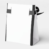 Optische Illusion 2D Comic Style Vielen Dank Geschenkschachtel (Rückseite)