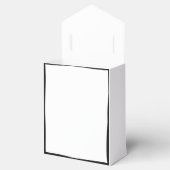 Optische Illusion 2D Comic Style Vielen Dank Geschenkschachtel (Geöffnet)