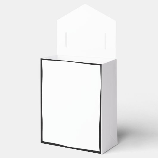 Optische Illusion 2D Comic Style Vielen Dank Geschenkschachtel (Geöffnet)