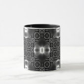 Optische Illusion 5 Abstraktes Design Tasse (Zentrum)