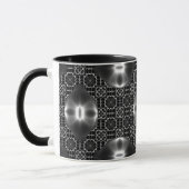 Optische Illusion 5 Abstraktes Design Tasse (Links)