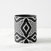 Optische Illusion 9 Abstraktes Design Tasse (Zentrum)