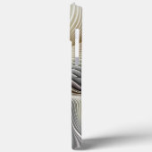 Optische Illusion Abstraktes 3D-Fraktal mit Tiefe Case-Mate iPhone Hülle (Rückseite / Links)