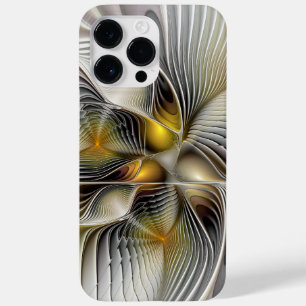 Optische Illusion Abstraktes 3D-Fraktal mit Tiefe Case-Mate iPhone 14 Pro Max Hülle