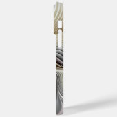 Optische Illusion Abstraktes 3D-Fraktal mit Tiefe Case-Mate iPhone Hülle (Rückseite / Links)