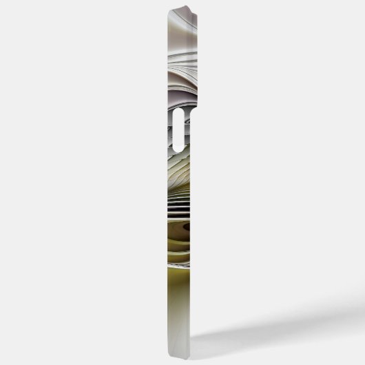 Optische Illusion Abstraktes 3D-Fraktal mit Tiefe Case-Mate iPhone Hülle (Rückseite / Rechts)
