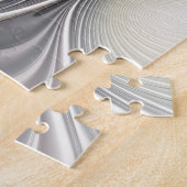 Optische Illusion Abstraktes 3D-Fraktal mit Tiefe Puzzle (Seite)