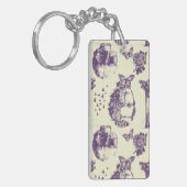 optische Illusion Akryllischer Schlüsselanhänger (Vorderseite links)