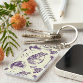 optische Illusion Akryllischer Schlüsselanhänger (Vorderseite rechts)