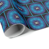 Optische Illusion am 30. Geburtstag Geschenkpapier (Rolleneckpunkt)