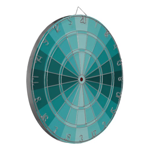 optische Illusion Aqua Dart Board Dartscheibe (Vorderseite Links)