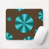Optische Illusion Aqua Mousepad (Mit Mouse)