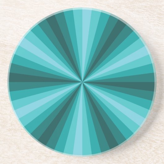 optische Illusion Aqua-Untersetzer Untersetzer (Vorne)