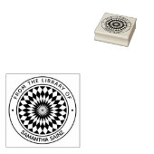 Optische Illusion aus der Bibliothek des Buches Gummistempel (Stempel)