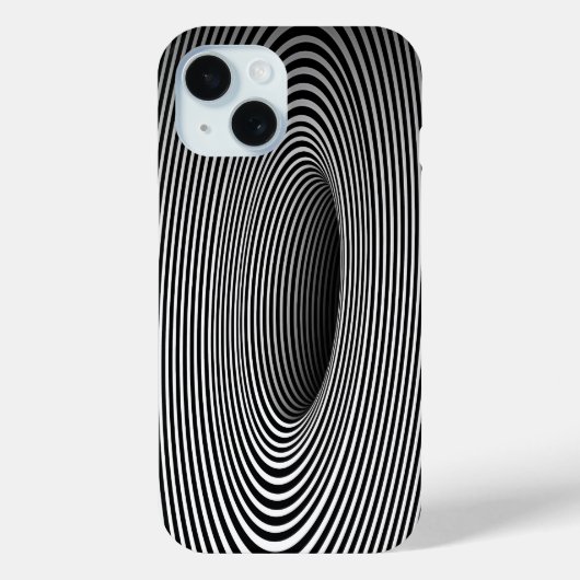 Optische Illusion aus schwarzem Loch | Custom Case-Mate iPhone Hülle (Rückseite)