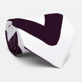 Optische Illusion aus schwarzem und weißem Diamant Krawatte (Gerollt)