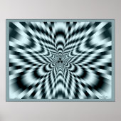Optische Illusion bei tödlicher Strahlung Poster (Vorne)