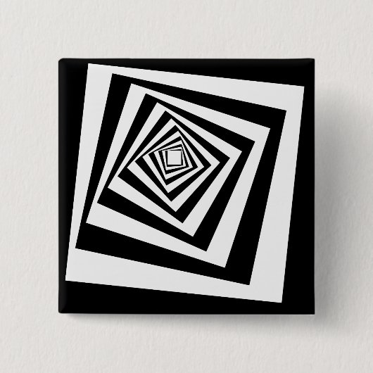 Optische Illusion Bewegungstunnel Button (Vorderseite)