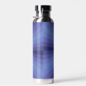 Optische Illusion Blau Trinkflasche (Rechts)