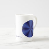 Optische Illusion Blaue Spezialität Tasse (Vorderseite Rechts)