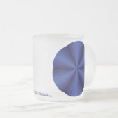 Optische Illusion Blaue Tasse (VorderseiteRechts)