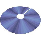 Optische Illusion Blauer Treppenhaus Polyester Weihnachtsbaumdecke (Schrägansicht)
