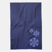 Optische Illusion Blaues Handtuch (Vertikal)