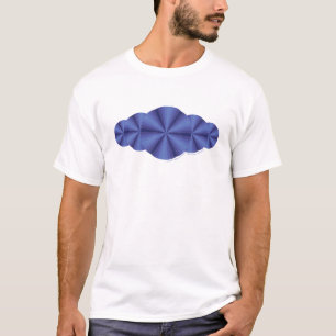 Optische Illusion Blaues Kind und dunkles Baby-Shi T-Shirt
