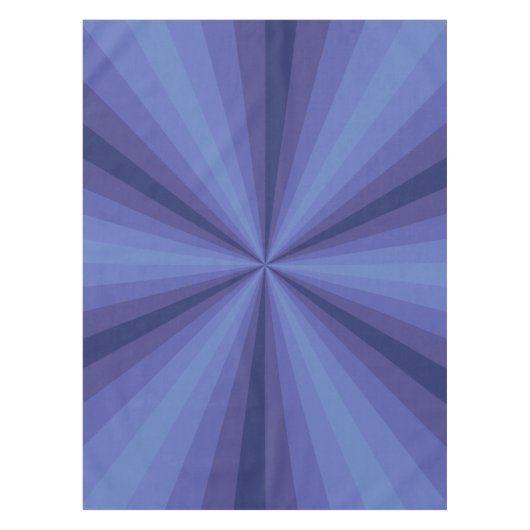 Optische Illusion Blaues Tablett Tischdecke (Vorderseite)