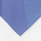 Optische Illusion Blaues Vlies-Decken Fleecedecke (Ecke)