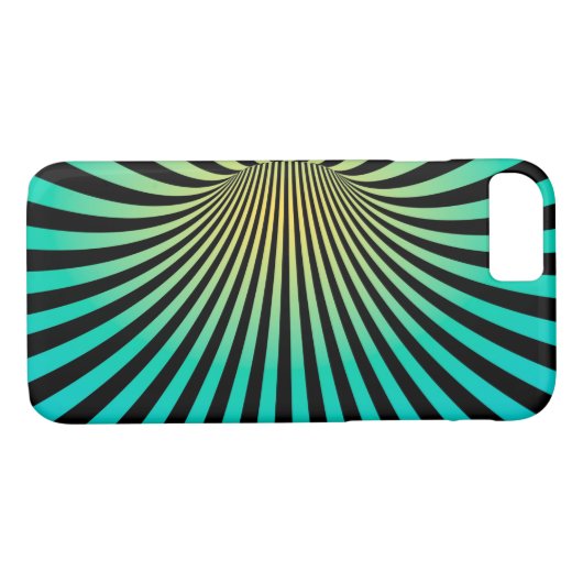 optische Illusion Case-Mate iPhone Hülle (Rückseite (Horizontal))