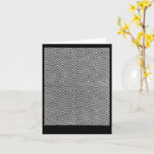 Optische Illusion Design Grußkarte Karte (Gelbe Blume)