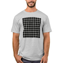 optische Illusion eines Rasters