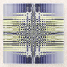 Optische Illusion Farbiges Fraktal