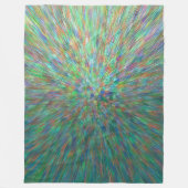 Optische Illusion Fleecedecke (Vorderseite)