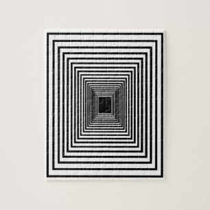 Optische Illusion frustrierend Puzzle