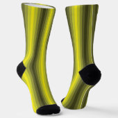 Optische Illusion gelb Socken (Gewinkelt)