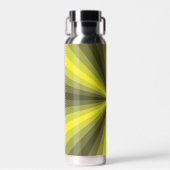 Optische Illusion gelb Trinkflasche (Vorne)