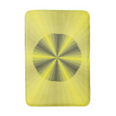 Optische Illusion Gelbbbadermatte Badematte (Vorderseite Vertikal)