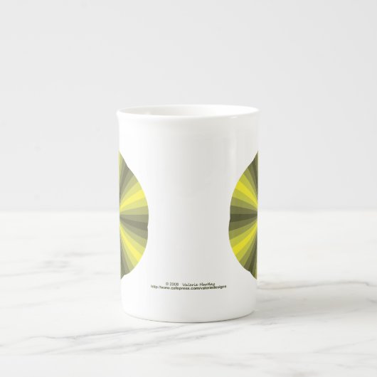 Optische Illusion Gelbe Spezialität Tasse (Vorderseite)