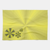 optische Illusion Gelbhandtuch Handtuch (Horizontal)