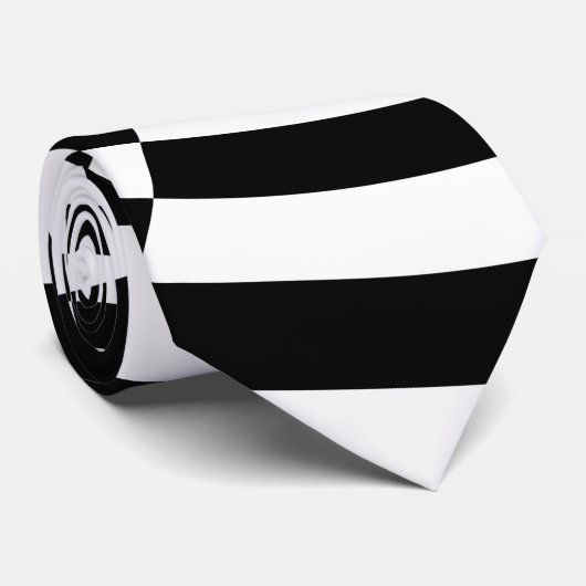 Optische Illusion Geodätisches Muster Krawatte (Gerollt)