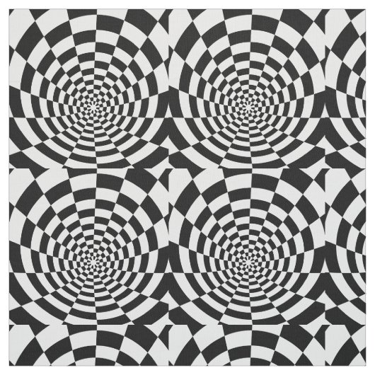Optische Illusion Geodätisches Muster Stoff (Muster)