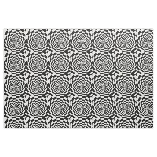 Optische Illusion Geodätisches Muster Stoff (Fat Quarter (45,7 x 55,9 cm))